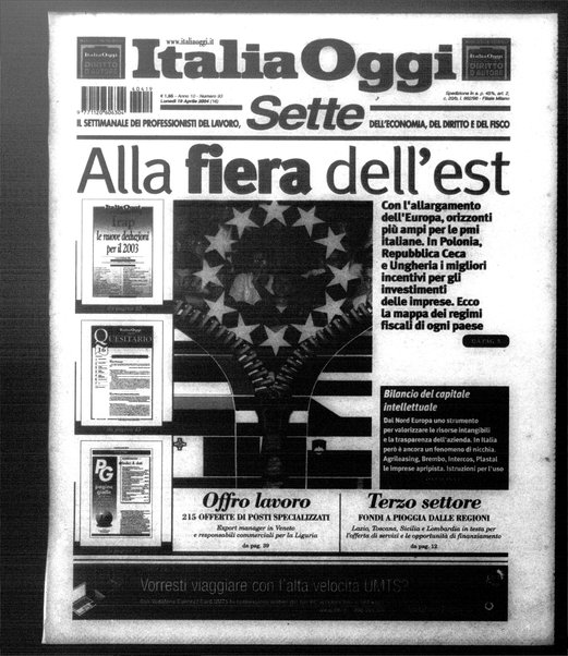 Italia oggi : quotidiano di economia finanza e politica